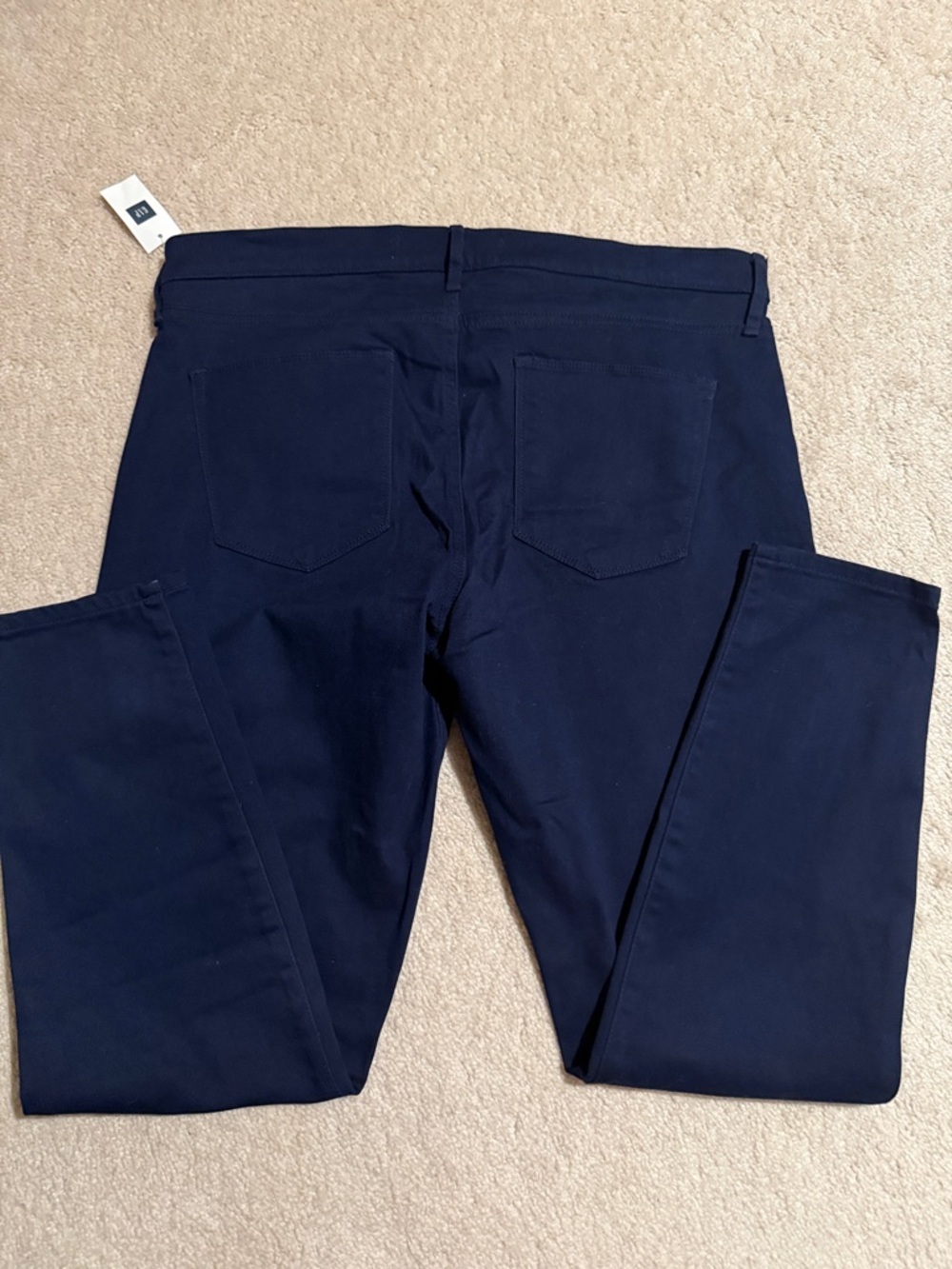 GAP 1969 True Skinny Ankle Pants in Navy - Picture 8 of 11